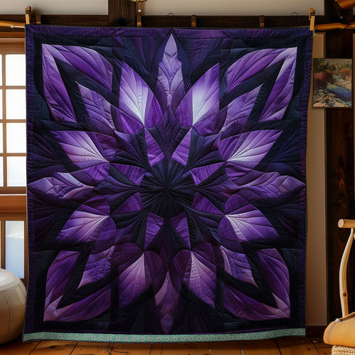 Mystic Purple Bloom WN0909021CL Quilt