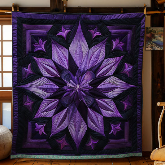 Mystic Purple Bloom WN0909022CL Quilt