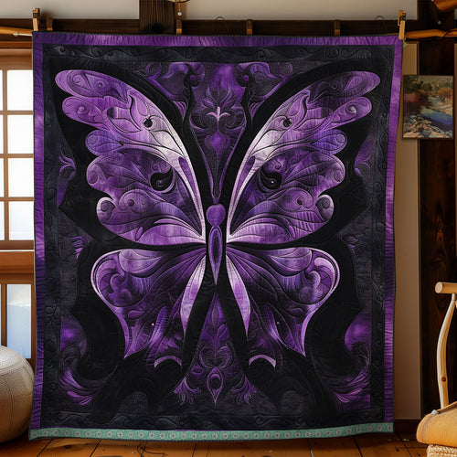 Mystic Purple Butterfly WN0909025CL Quilt