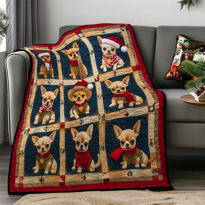 Naughty Chihuahua SR1608008CL Quilt