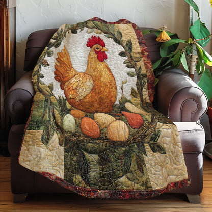 Nestled Hen WN0208010CL Quilt