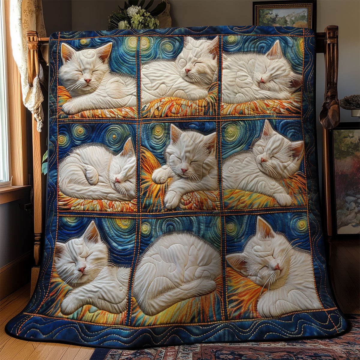 Nice Dream Cat WM2408031CL Quilt