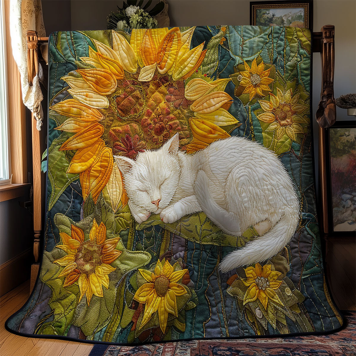 Nice Sleeping Face Cat WM2308047CL Quilt
