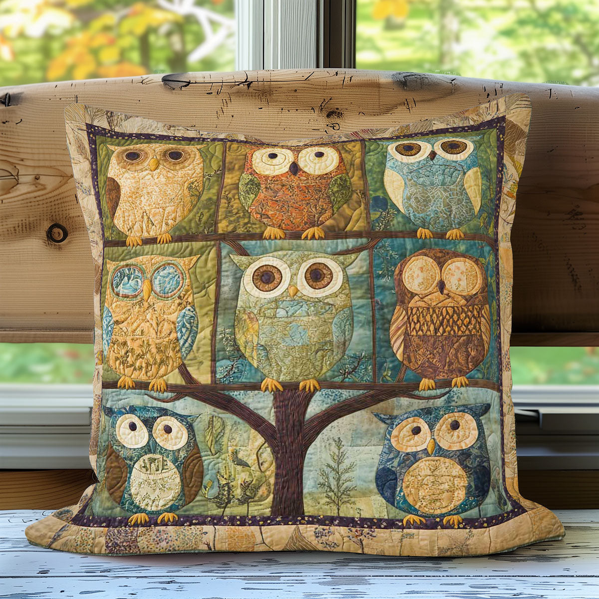 Night Owl WN0308053CL Quilt Pillow Case