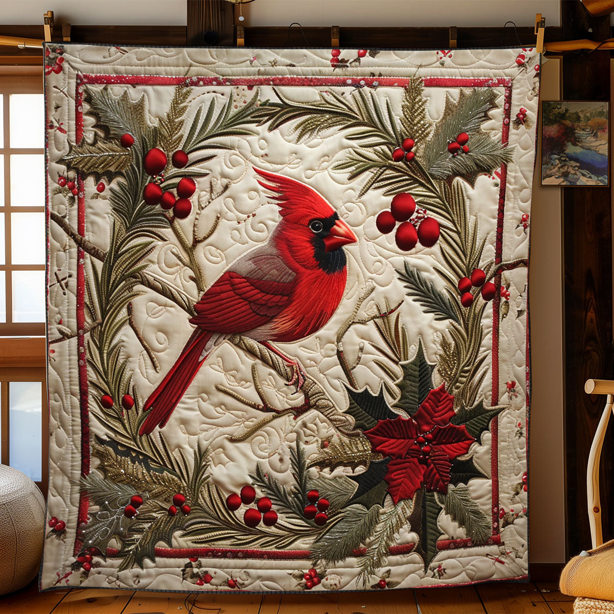 Noel Cardinal WN2208045CL Quilt