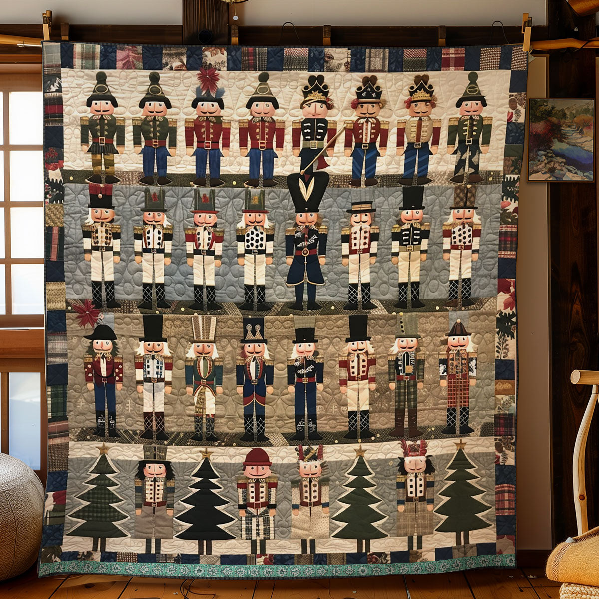 Nutcracker WN1709007CL Quilt