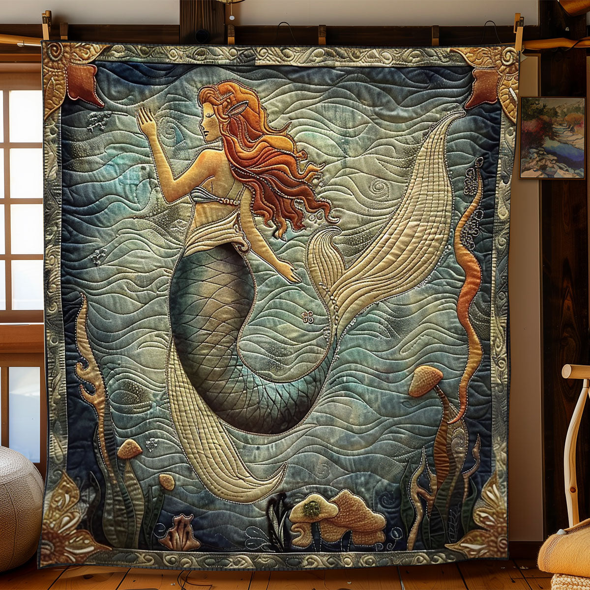 Ocean Siren WN2208149CL Quilt