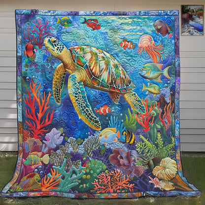 Ocean Turtle SR2008022CL Quilt