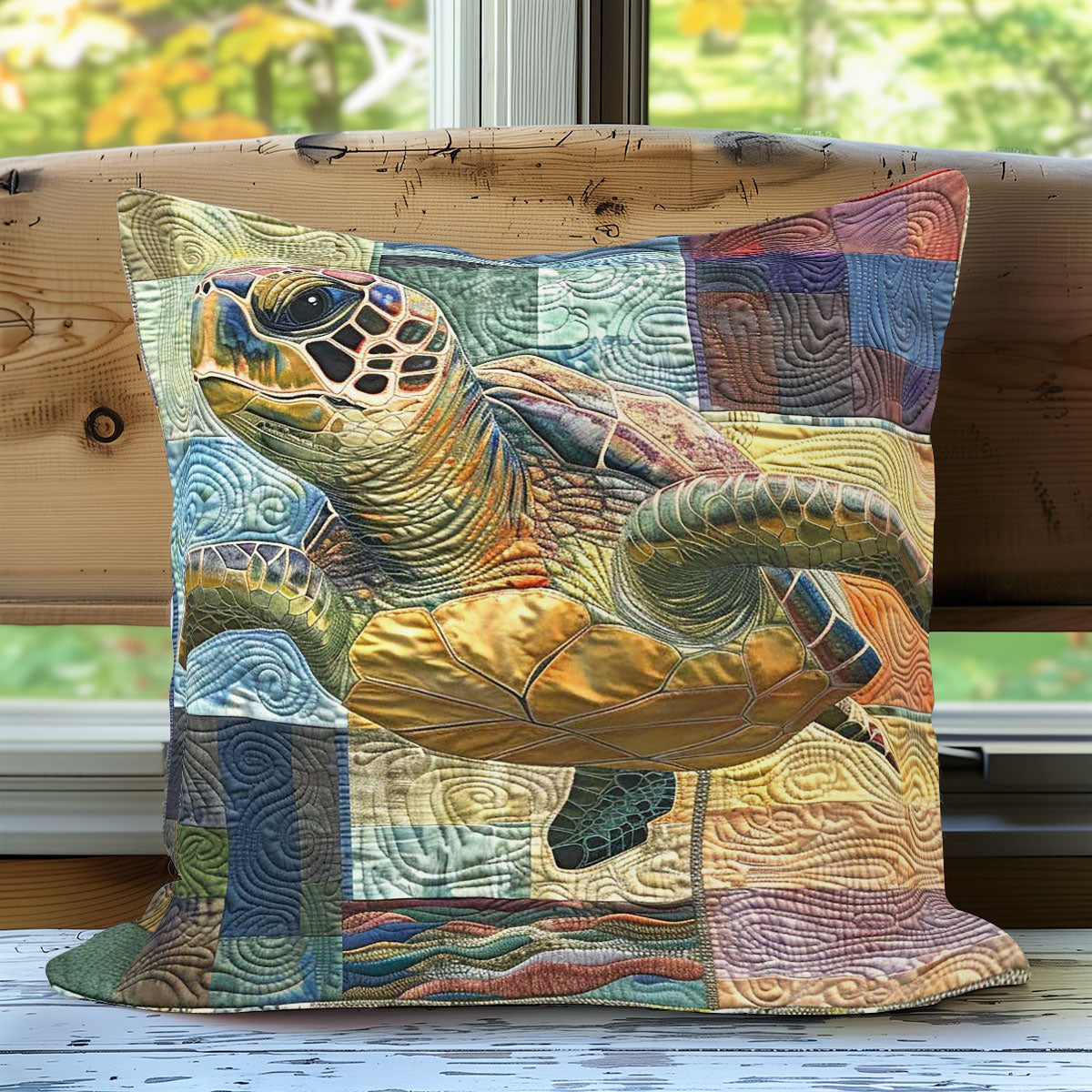 Ocean Turtle WN2607060CL Quilt Pillow Case