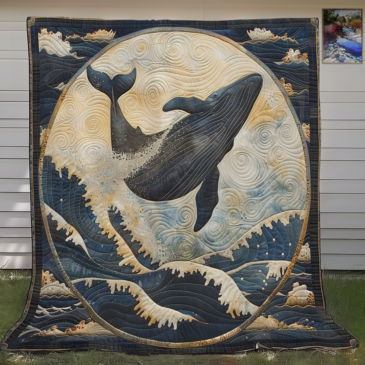 Ocean Whale SR1408007CL Quilt