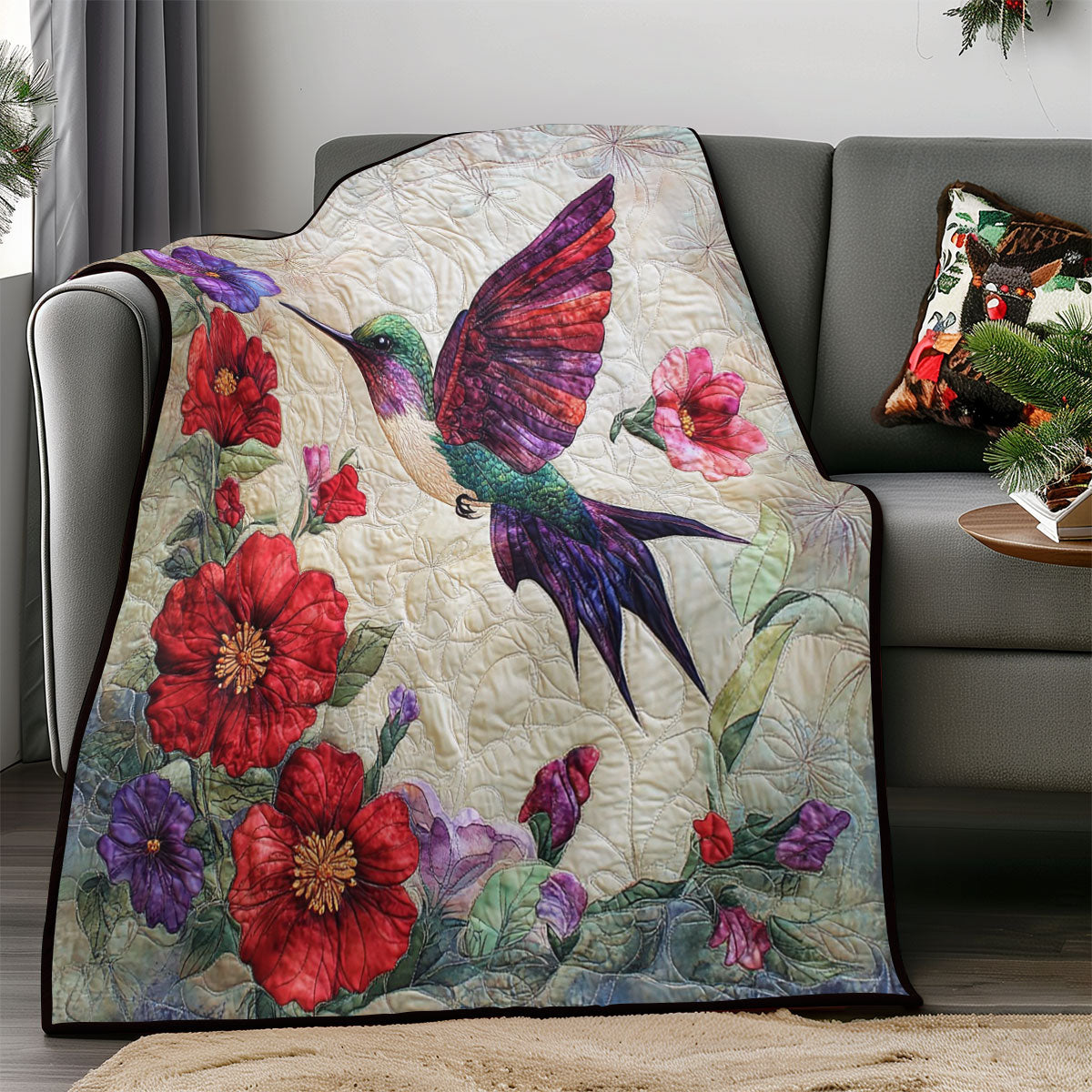 Old Hummingbirds WM0608019CL Quilt