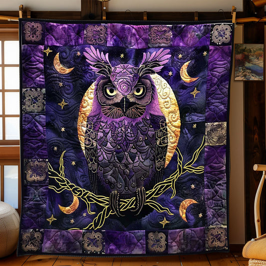 Owl Of The Celtic Night WN2608153CL Quilt