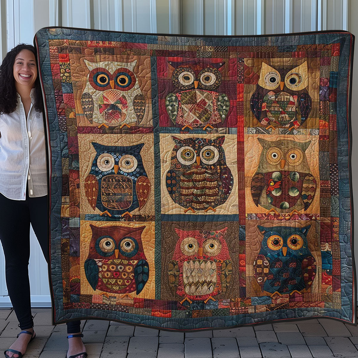 Owl Retreat WN0908003CL Quilt