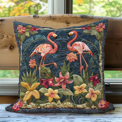 Pair Of Flamingos WN2907077CL Pillow Case