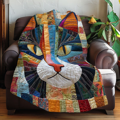 Patchwork Cat WN0708020CL Quilt