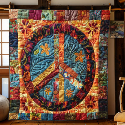 Peace Petals WN2108041CL Quilt