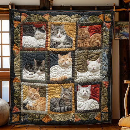 Peaceful Cats WN1508029CL Quilt