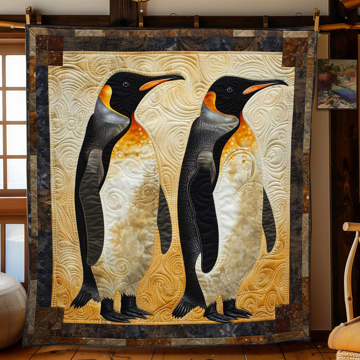 Penguin Parade WN1608018CL Quilt