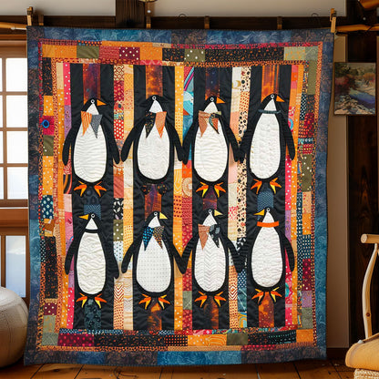 Penguin's Winter Joy WN1608025CL Quilt