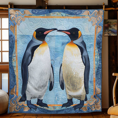 Penguin's Winter Wonderland WN1608017CL Quilt