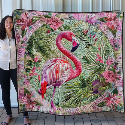 Pink Flamingo WM0808020CL Quilt