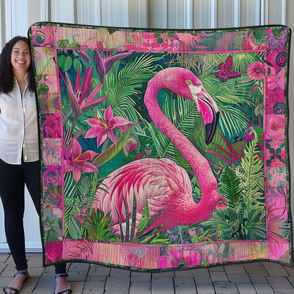 Pink Flamingo WM0808023CL Quilt