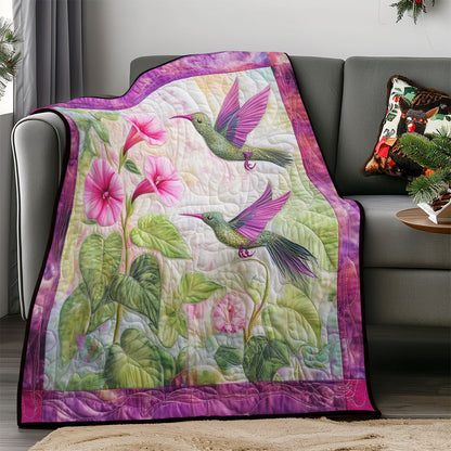 Pinky Hummingbirds WM0208035CL Quilt