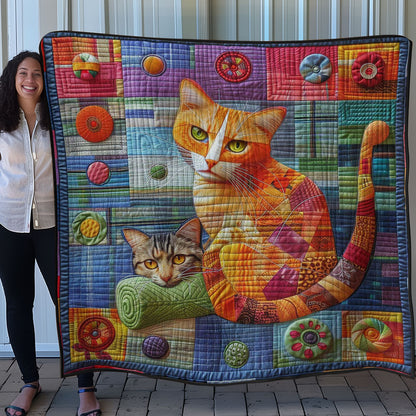 Playful Cat WN0908144CL Quilt