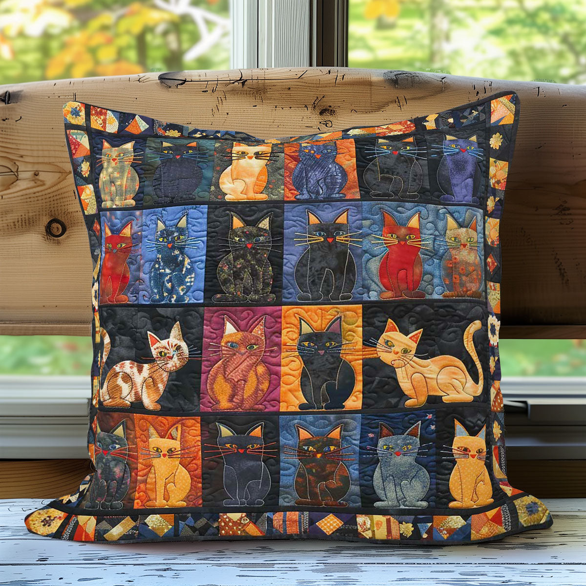 Playful Kittens WN3007081CL Quilt Pillow Case