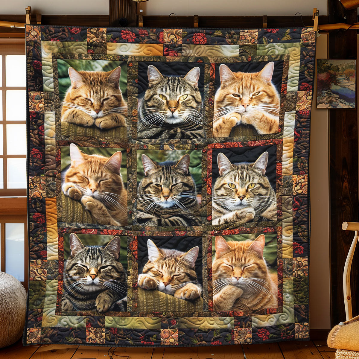 Precious Cats WN2208020CL Quilt