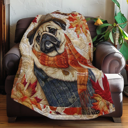 Pug Hug WN2907015CL Quilt