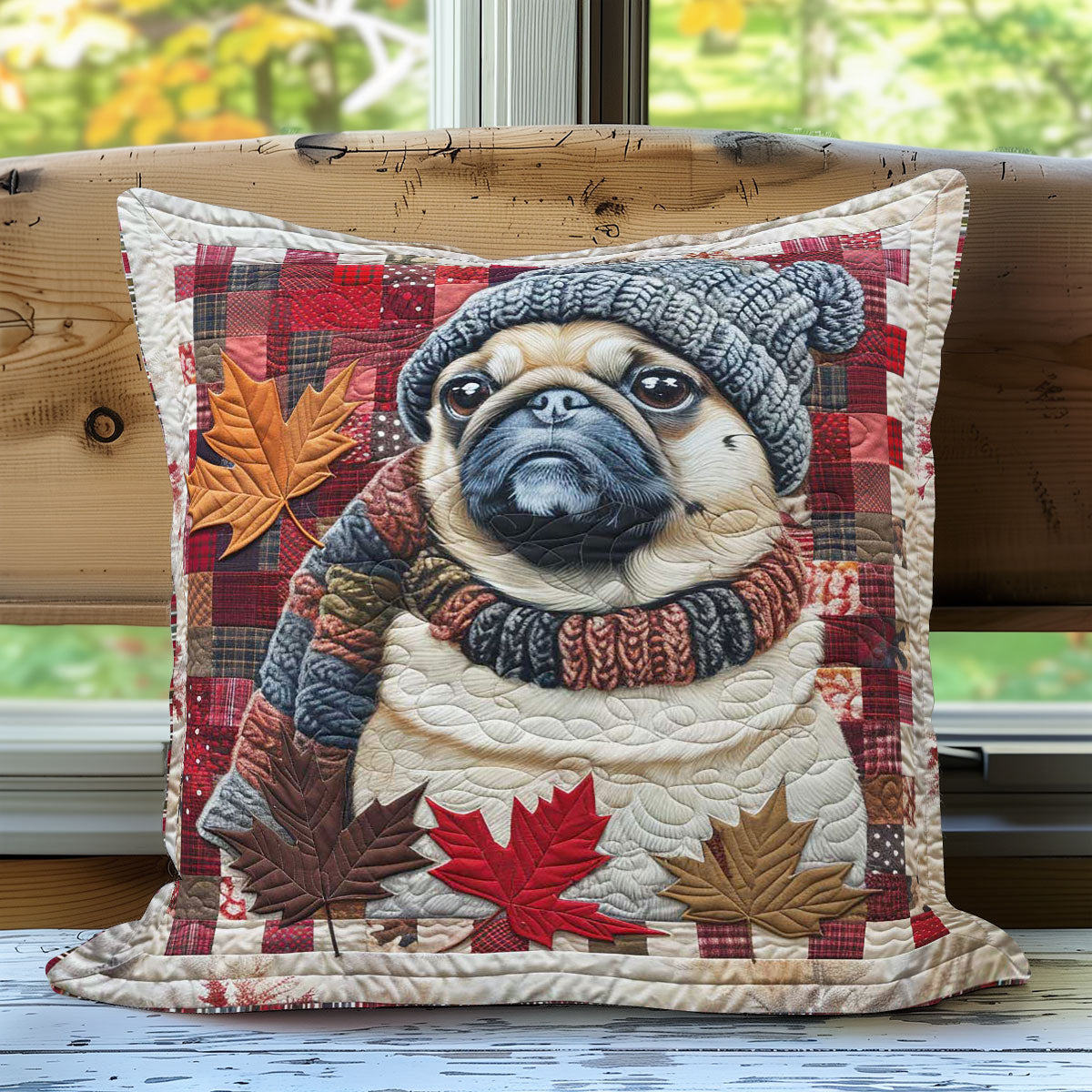 Pug Pal WN2907081CL Pillow Case