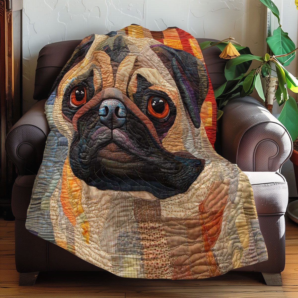 Pug Pals WN0508015CL Quilt