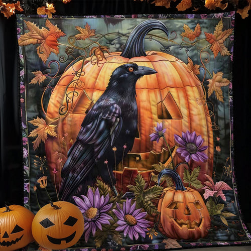 Pumpkin Crow Haven WN1908070CL Quilt