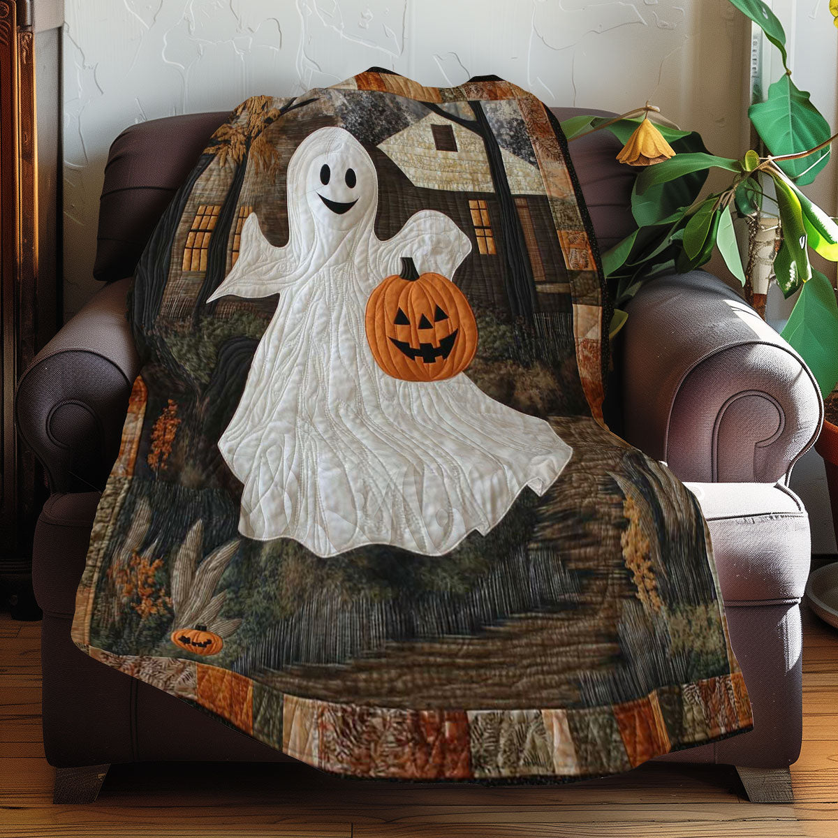 Pumpkin Ghost WN3107020CL Quilt