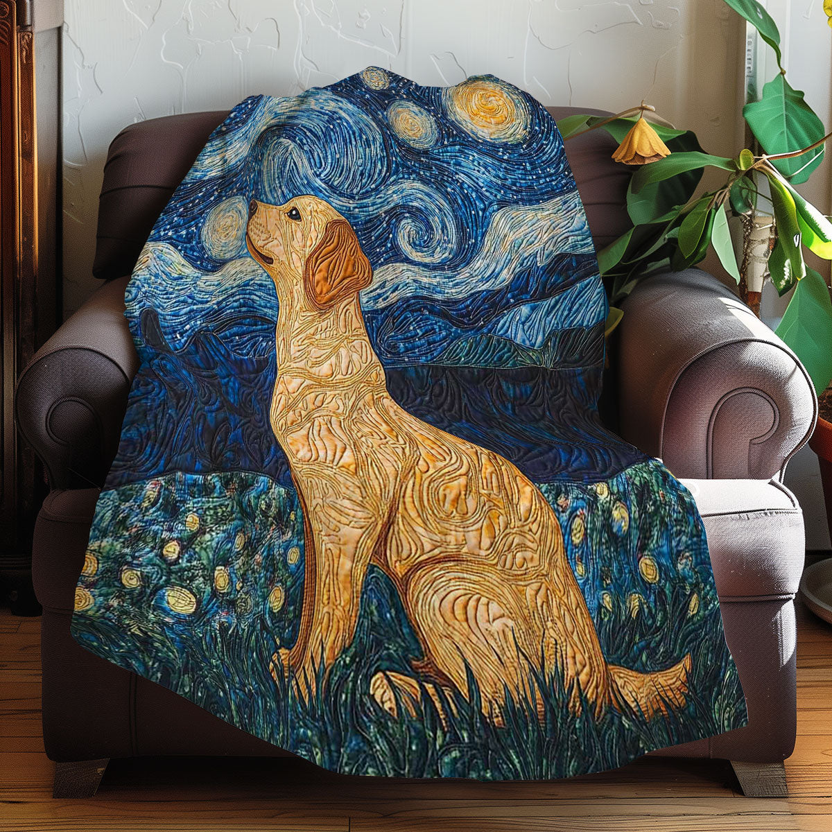 Puppy Cute & Starry Sky WN0208038CL Quilt