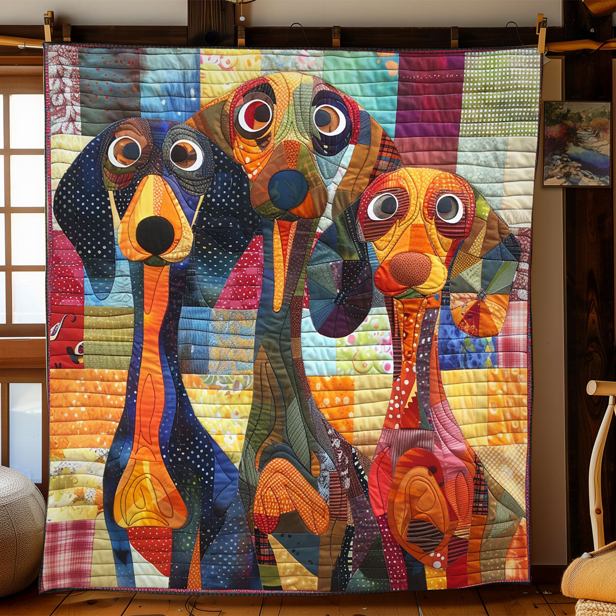 Pure Dachshund WN2208072CL Quilt