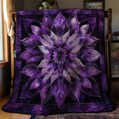 Purple Bloom WM0509017CL Quilt