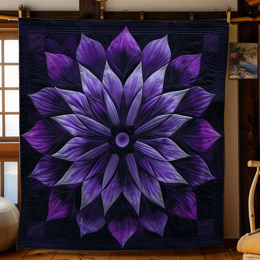 Purple Bloom WN1908051CL Quilt