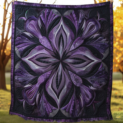 Purple Blossom Haven SR1508026CL Quilt