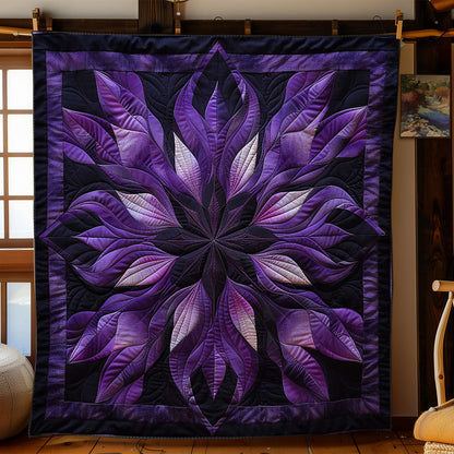 Purple Enchantment Flower WN1508093CL Quilt