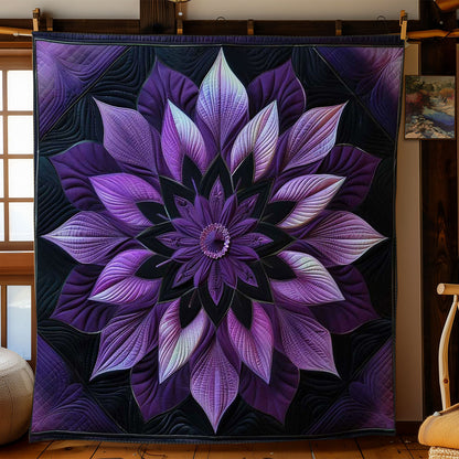 Purple Petal Reverie WN1408061CL Quilt