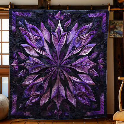 Purple Petals WN1508045CL Quilt