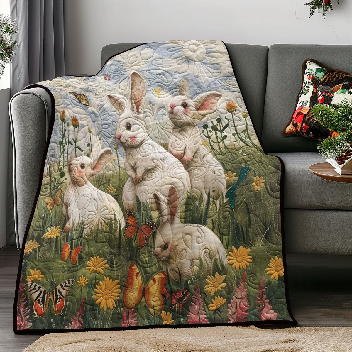 Rabbits Love WM0508025CL Quilt