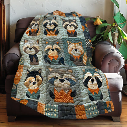 Raccoon Funny WN0808058CL Quilt