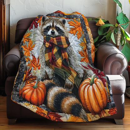 Raccoon Harvest Hug WN0808078CL Quilt