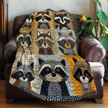 Raccoon Snuggle Bliss WN0808055CL Quilt