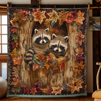 Raccoons' Nesting Place WN0909080CL Quilt