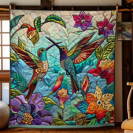 Radiant Hummingbirds WN0509052CL Quilt