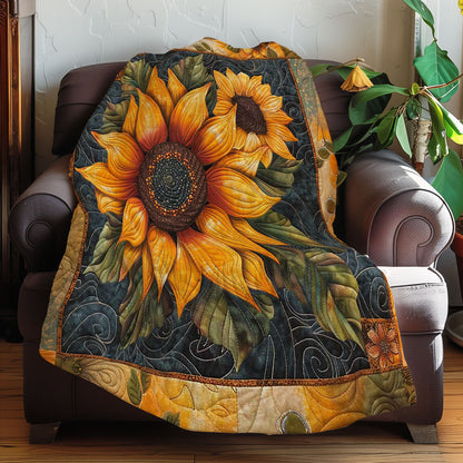 Radiant Sunflowers WN3007044CL Quilt